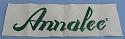 Annalee 14" x 4" Annalee Banner - Near Mint / Excellent -BSGREEN