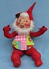 Annalee 12" Red Gnome with Vest - Very Good - C151-73r