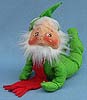 Annalee 12" Lime Green Gnome with Red Scarf - Mint - C151-78lgox