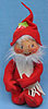 Annalee 12" Red Gnome Scarf - Near Mint - C151-78rw