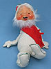 Annalee 12" White Gnome with Red Scarf - Near Mint - C151-78wrx