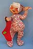 Annalee 18" PJ Girl Holding Stocking Closed Eyes - Mint - C152-77xo-1