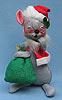 Annalee 12" Mr Santa Mouse - Mint - C182-75