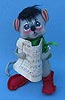Annalee 7" Caroller Mouse with Music - Very Good - C214-68