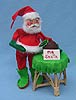 Annalee 7" Santa's Plum Pudding Vignette - Mint - C23-74