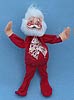 Annalee 7" Santa with Vest - 1977 - Mint  - C3-77