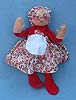 Annalee 7" Mrs Santa - Closed Eyes - 1977 - Mint  - C4-77xx