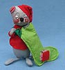 Annalee 7" Mouse with Stocking - Near Mint - C87-77