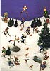 Annalee 5" x 7" Skiing Christmas Card - CD-SKI