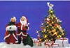 Annalee 5" x 7" Mr & Mrs Velour Santa Christmas Card - CD-STTR