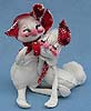 Annalee 7" Country Boy & Girl Bunny in Red Bandana - Mint - D1-D2-72redxsq