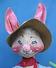 Annalee 48" Country Boy Bunny with Carrot - Near Mint / Excellent - D60-81