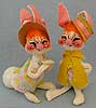 Annalee 7" E.P. Boy & Girl Bunny - Excellent - D8-D7-78sqxa