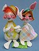 Annalee 7" E.P. Boy & Girl Bunny - Mint - 1978 - D8-D7-78