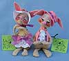 Annalee 7" E.P. Boy & Girl Bunny - Mint - D8-D7-80sq