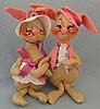 Annalee 7" E.P. Boy & Girl Bunny - Very Good - D8-D7-80sqa