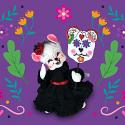 Annalee 6" Day of the Dead Girl Mouse - Mint - 861219
