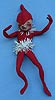 Annalee 10" Red Elf with Tinsel - Mint / Near Mint - E22-58rxo1