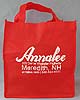 Annalee 12" x 13" Annalee Red Tote Bag - Mint - ET2016