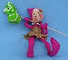 Annalee 10" Pink Happy Begger Elf with Sack - Mint - EV-64p