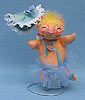 Annalee 8" Ballerina Pig with Umbrella - Mint / Near Mint - G575-81x