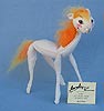 Annalee 10" White Horse with Orange Hair - Near Mint - Signed - Prototype - H77-69
