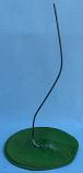 Annalee Green Felt Covered Metal Stand for 18" Dolls - Very Good - 767688-1