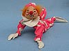 Annalee 10" Pink Clown - Very Good - Signed - J23-69s