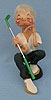 Annalee 10" Golfer Man - Mint - J57-66xx