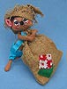 Annalee 7" Country Cousin Boy Mouse with Sack - Mint - J81-69