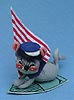 Annalee 7" Boating Mouse - Near Mint / Excellent - M403-75sq