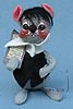 Annalee 7" Lawyer Mouse - Mint - M410-78ox