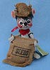 Annalee 7" Gardener Mouse - Signed - Very Good - M433-75s