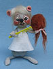 Annalee 7" Beautician Hairdresser Mouse - Near Mint / Excellent - M470-75