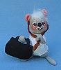 Annalee 7" Doctor Mouse - Very Good - M472-75b