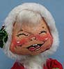 Annalee 18" Santa Kid with Mittens - Mint - Signed - M57-66s