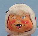 Annalee 18" Santa Kid with Mittens - Excellent - M58-66w