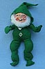 Annalee 7" Green Gnome with Buttons - Mint - M60-66g