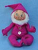 Annalee 7" Fuschia Gnome with Buttons - Near Mint - M60-66p