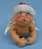 Annalee 7" Baby Angel with Santa Hat - Mint   - M64-63