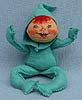 Annalee 7" Baby in Turquoise - Mint - M70-61