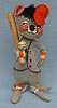 Annalee 7" Baseball Mouse #7 - Excellent - M89-71xx