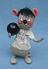 Annalee 7" Bowling Mouse - Very Good - M90-72a