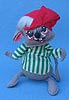 Annalee 7" Nightshirt Boy Mouse with White Hair - Mint - M92-67wh