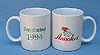 Annalee Merry Christmas Mug dated 1994 - Mint - MUG94