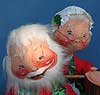 Annalee 29" Mr & Mrs Santa in Motorized Rocking Chair - Excellent / Very Good - N170-79