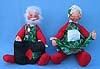 Annalee 18" Mr & Mrs Santa Cardholder - Excellent - N37-N36-79