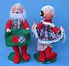 Annalee 18" Mr & Mrs Santa Cardholder - Mint - N37-N36-83