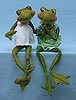 Annalee 18" Boy & Girl Frog - Near Mint / Excellent - N505-N504-79