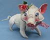 Annalee 14" Mother Pig - Excellent - Signed - N572-79sa